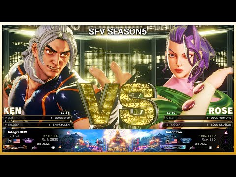 [SFV] Antontron Rose vs IntegraDFW Ken