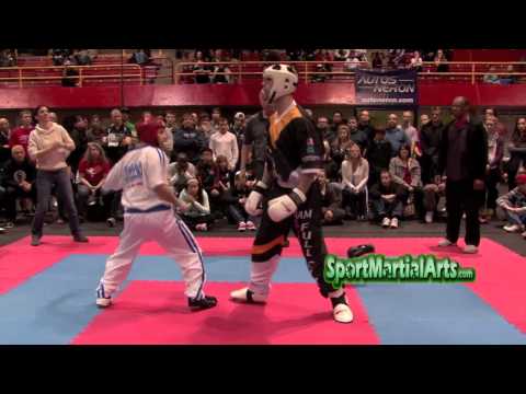 Jason Grenier v Richard Veres - Men's Team Sparring Finals - 2012 Quebec Open