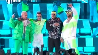New 2020 live show Ozuna, Daddy Yankee, J Balvin, Anuel Aa - Taki Taki/Baila Baila Remix (En Vivo Pr