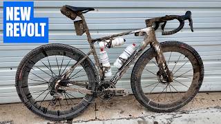 New, unreleased Giant Revolt at Unbound; Cole Paton walks me through his bike