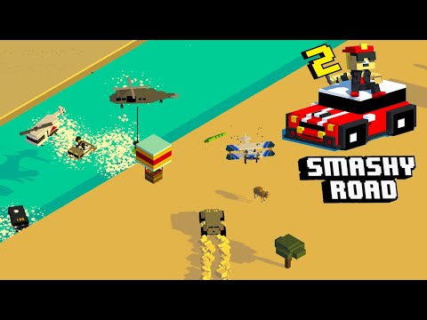 Smashy Road Wanted 2 - Android Gameplay (by Bearbit Studios B.V.) - YouTube