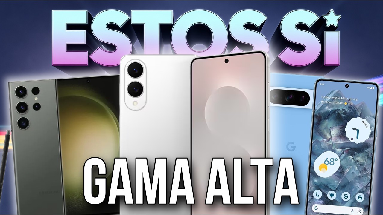 Top 5 MEJORES celulares GAMA ALTA baratos que nadie está comprando (y deberías)