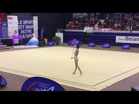 Elisa Dhers - Nat C 12/13 ans - France Besançon 2018