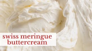 swiss meringue buttercream