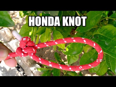 How to tie a Honda knot |#how| very perfect|@knots factory.