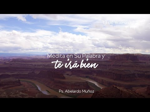 Medita en Su Palabra y te irá bien