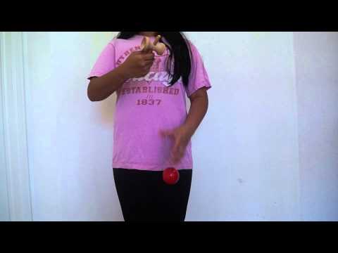 Kendama Trick: Base Cup Spike