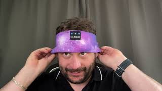 LC-dolida Schlafkopfhörer Bluetooth 5.3, Schlaf Stirnband Kopfhörer Headband Unboxing und Anleitung