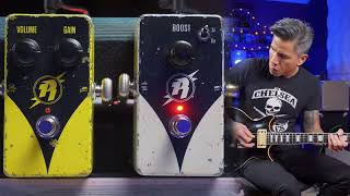 Video thumbnail for Rock N' Roll Relics Pedals | Stinger Boost & Stinger Overdrive by R.J. Ronquillo