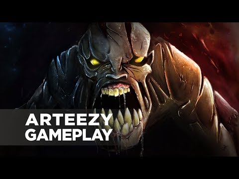 Arteezy playing Lifestealer (Gameplay)
