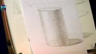 Как нарисовать поэтапно конус с тенями карандашом - Видео онлайн