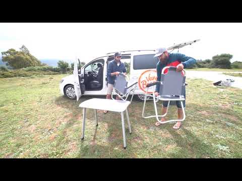 TUTO VW Caddy California - Camping table and chairs