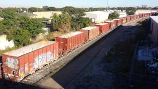 FEC Train 109 #2005 - Southern Boulevard Overpass