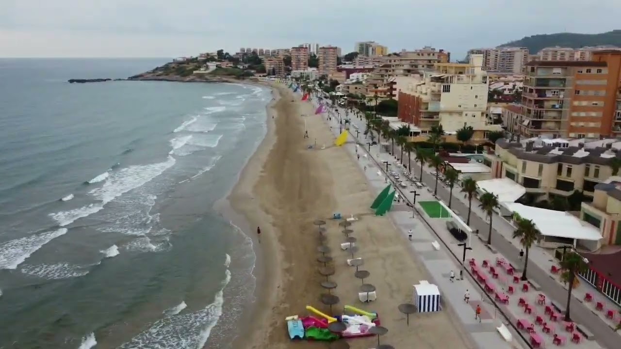 Playa Oropesa del Mar 2022 vista drone