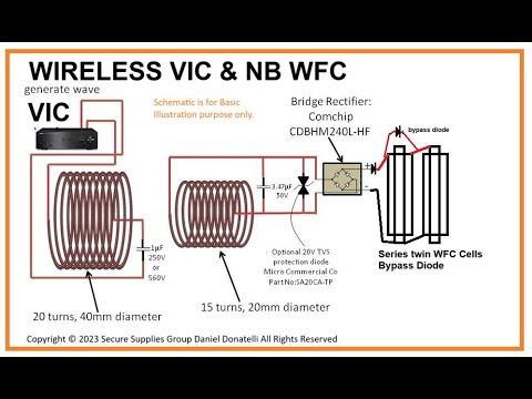 Wireless VIC Voltage Intensifier Circuit Stanley A Meyer Secure Supplies
