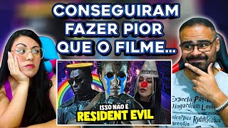 REACT VIAJANTE GALÁCTICO | O RESIDENT EVIL da NETFLIX 😡😤