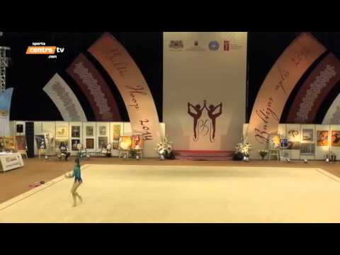 Katsiaryna Halkina - ball Final 2014