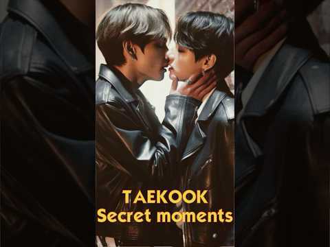 Taekook secret moments- How V and Jungkook love each other- Taekook love story oneshot