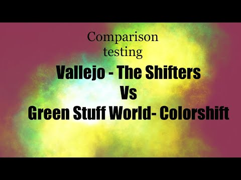 Airbrush Paint Review Vallejo Vs Green Stuff World
