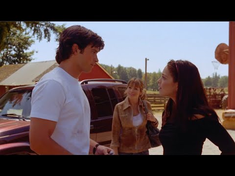 Smallville || Gone 4x02 (Clois) || Clark Realizes Lois & Lana Have Met [HD]