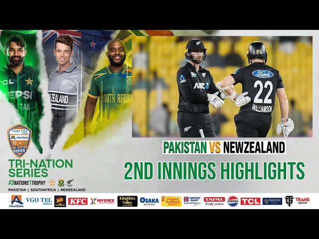 2nd Innings Highlights | Pakistan vs New Zealand | Tri-Nation Series 2025 Final | PCB | M2J1A