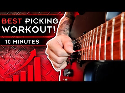 Best Daily 10 MIN Picking WORKOUT! (Maximum Speed, Control, Endurance)