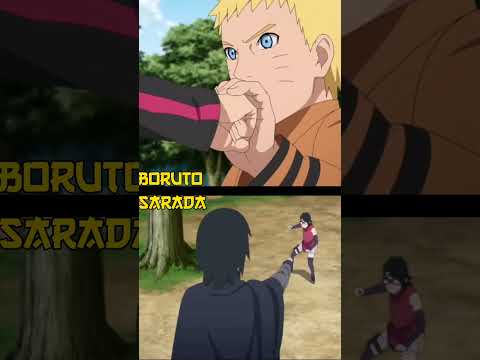 🔥 Naruto Training Boruto 😱  vs Sasuke Training Sarada 😈#anime#animeshorts #boruto#naruto