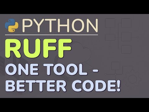 Python Tutorial: Ruff - A Fast Linter & Formatter to Replace Multiple Tools and Improve Code Quality