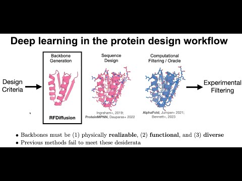De novo design of protein structure and function with RFdiffusion.