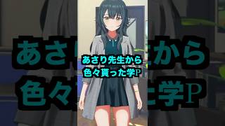 あさり先生から色々貰えた学P【学マス#8】