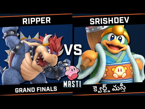 క్వెర్ట్జ్ మస్తీ - GRAND FINALS - Ripper (Bowser) vs Srishdev (Dedede) - Smash Ultimate