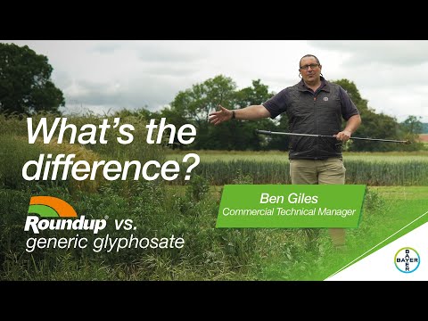 Roundup vs Glyphosate! What's the difference?