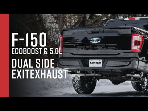 2021+ FORD F-150 5.0L, 3.5L and 2.7L // MBRP 3” Cat-Back, Dual Side Exit Exhaust Overview
