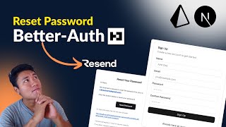 Next js Authentication Tutorial  Signup, Signin & Forgot Password with Better Auth, Prisma & Resend