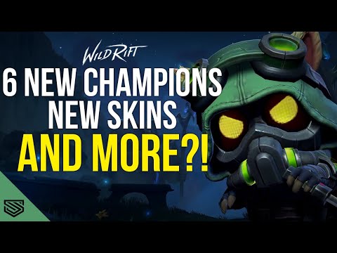WILD RIFT PATCH NOTES 2.1!! - NEW CHAMPIONS, NEW SKINS, SPECTATOR MODE & MORE!