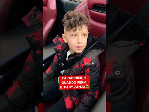 CARABINIERI👮🏻‍♂️ Quando Fermi IL BABY ZANZA 😎 - iPantellas