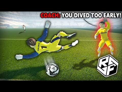 I Was Coached by a Pro Goalkeeper in Real Futbol X!