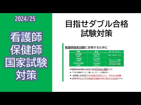 看護学科 2025看護師国家試験対策・試験対策