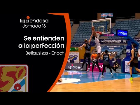 ¡Beliauskas la tira y la hunde Enoch!