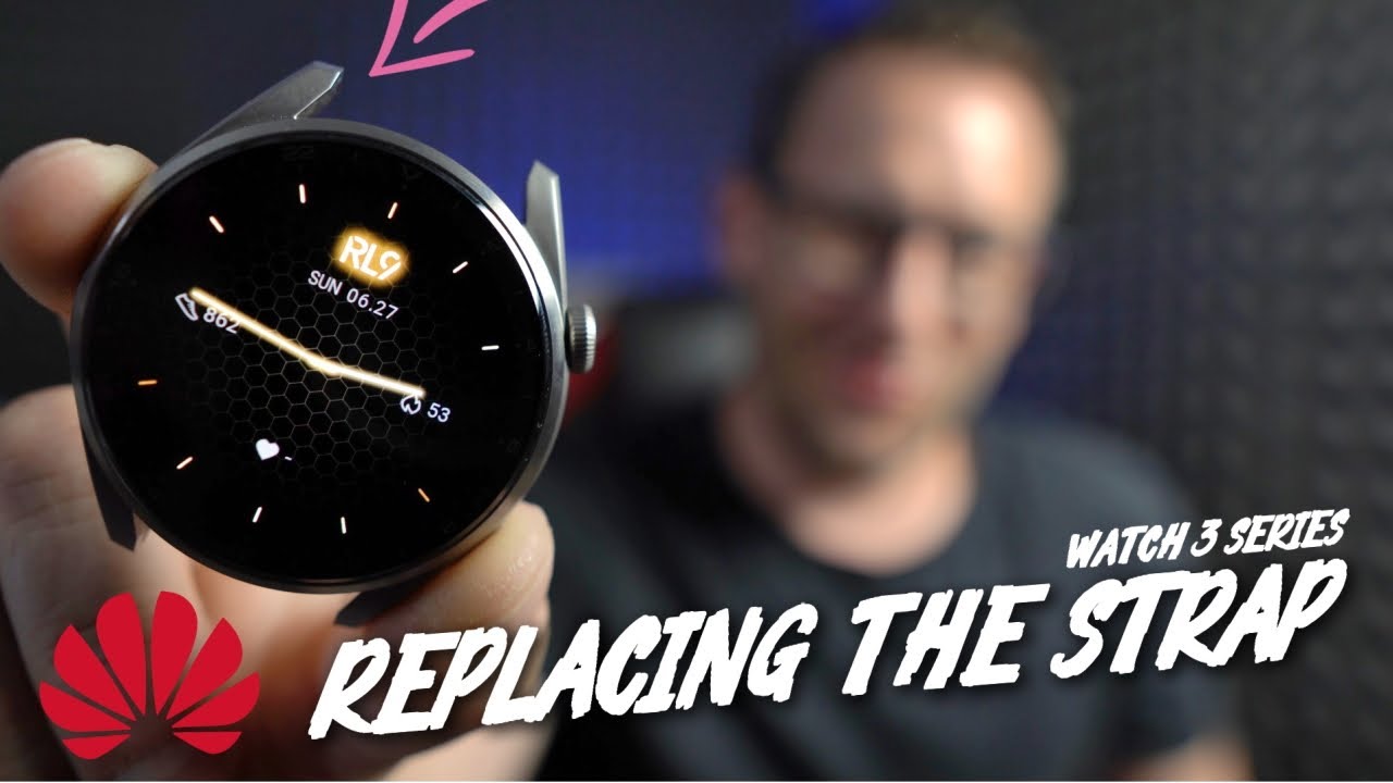 How To Remove & Replace Straps on Huawei Watch 3 (and Huawei Watch 3 Pro)