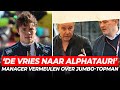 'De Vries in de F1 voor AlphaTauri', Manager Max Verstappen over situatie Jumbo-topman Van Eerd