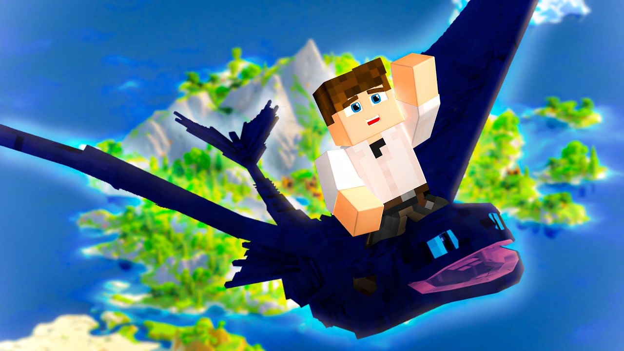 NIGHT FURY RESCUE - Dragon Legends (Minecraft Animation)