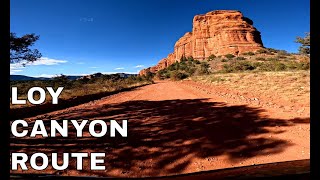 Driving to the Ancient Warrior Wall Ruins – A Sedona Fire Road Adventure
