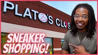 FOUND RARE SNEAKERS AT PLATOS CLOSET IN CHARLOTTE!