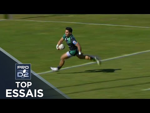 TOP Essais de la J21 – PRO D2 – Saison 2018/2019