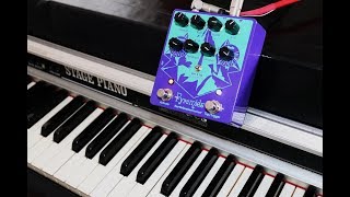 EarthQuaker Devices PYRAMIDS stereo flanger - Fender Rhodes session