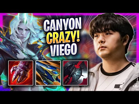 CANYON CRAZY GAME WITH VIEGO! - GEN Canyon Plays Viego JUNGLE vs Xin Zhao! | Season 2024