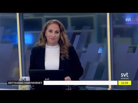 Nyheter direkt - Terrorrättegången i Visby: Del 1 (SVT 2022.11.09)