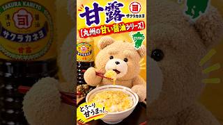毎朝のTKGが劇的に変わる魔法の醤油「甘露」　 サクラカネヨ九州の甘い醤油シリーズ　たまごかけごはん【九州の甘い醤油シリーズ】