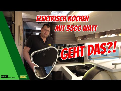 WCS Goch: Elektrisch Kochen mit 3500Watt! Geht das?